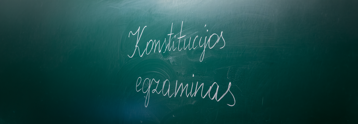 LR Konstitucijos egzaminas